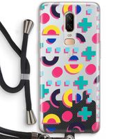 8-bit N°2: OnePlus 6 Transparant Hoesje met koord