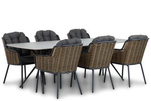 Santika Fasano/Valerio 240 cm dining tuinset 7-delig