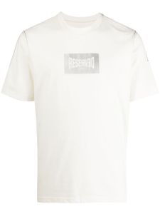 izzue t-shirt en coton à imprimé graphique - Blanc