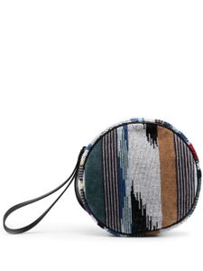 Missoni Home trousse de toilette à motif en jacquard - Bleu