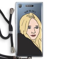 Ashley: Sony Xperia XZ1 Transparant Hoesje met koord Ashley: Sony Xperia XZ1 Transparant Hoesje met koord
