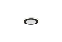 Trio InbouwverlichtingAura 8,2cm zwart - 652310132