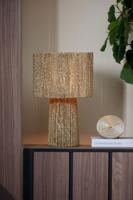 Light & Living Japandi tafellampPitino bruin Ø 31,5cm - 1883184