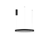 Lyora Ronde hanglampPerrine zwart Ø 60cm - 9345616