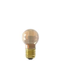 LED Glasfiber P45 Goud SMD 220-240V 2.3W 65lm 1800K E27 Dimbaar met LED dimmer - Calex