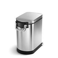 Simplehuman - Opbergbox voor Huisdierenvoer, Medium, 25 L, Zilver - Si