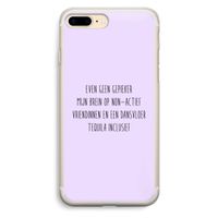Tequila: iPhone 7 Plus Transparant Hoesje