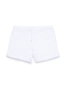 DSQUARED2 KIDS short de sport en coton à logo imprimé - Blanc