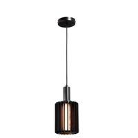 Leen Bakker - Hanglamp Janet - Ø15 X 150 Cm - Aluminium - Zwart
