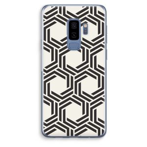 Geometrisch patroon: Samsung Galaxy S9 Plus Transparant Hoesje