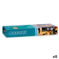 Set van herbruikbare zakjes voor voedingsmiddelen Leknes Blauw Polyethyleen 7 L 30 x 40 cm 30,5 x 4 x 4 cm 31 x 7,5 x 4,5 cm 30