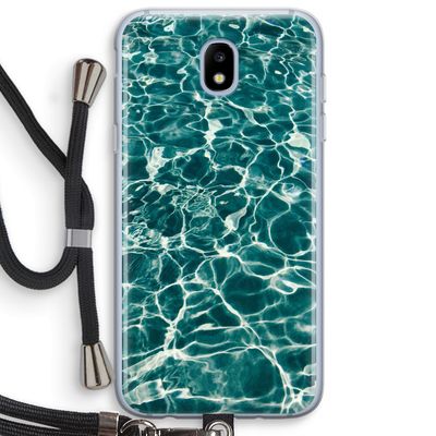 Weerkaatsing water: Samsung Galaxy J5 (2017) Transparant Hoesje met koord