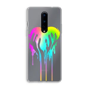 Hold My Heart: OnePlus 8 Transparant Hoesje