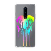 Hold My Heart: OnePlus 8 Transparant Hoesje
