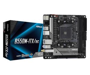 Asrock B550M-ITX/ac AMD B550 Socket AM4 mini ITX