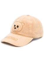 Moschino casquette en polaire à logo brodé - Tons neutres - thumbnail