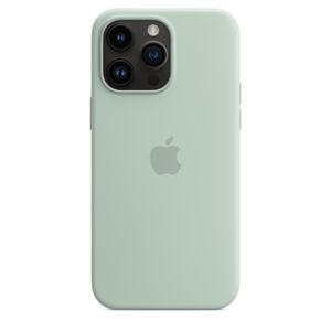 Apple Siliconenhoesje met MagSafe voor iPhone 14 Pro Max - Agavegroen telefoonhoesje