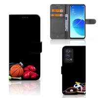 OPPO Reno 6 Pro Plus 5G | Wallet Case | met Pasjes | Sports