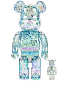 MEDICOM TOY x Anever figurines Be@rbrick 100% et 400% - Bleu