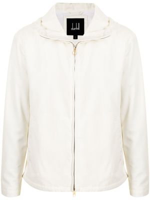 Dunhill veste de sport à fermeture zippée - Blanc