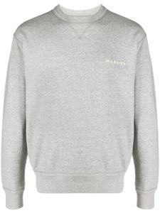 MARANT sweat Mikis à logo brodé - Gris