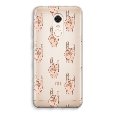 Rock: Xiaomi Redmi 5 Transparant Hoesje
