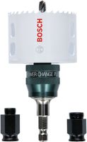 Bosch Accessoires Gatzaag Progressor for Wood & Metal Starter Kit Set (hout en metaal, Ø 68 mm) Powerchange Adapter - 2608594301 - thumbnail