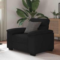 Fauteuil 60 cm stof zwart