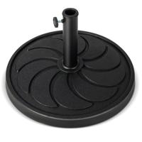 Buitenparasolvoet 18 kg Ronde Parasolvoet Diameter 54 cm Past op 38/48 mm Parasolstokken Stevige Verzwaarde Parasolvoet