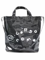 10 CORSO COMO sac à main à logo imprimé - Noir