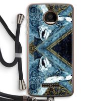 Golden Fox: Motorola Moto Z Force Transparant Hoesje met koord