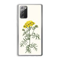 Tansy: Samsung Galaxy Note 20 / Note 20 5G Transparant Hoesje
