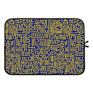 Majorelle Blue Print: Laptop sleeve 13 inch