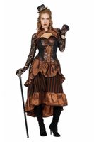 Steampunk jurk elite Victoria - thumbnail