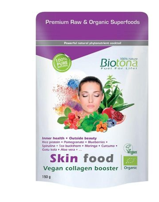 Biotona Superfoods Poeder Skinfood Vegan collagen Booster 150gr