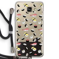 Sushi time: Samsung Galaxy A5 (2016) Transparant Hoesje met koord