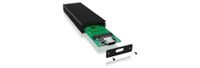 ICY BOX IB-1816M-C31, Type-C® USB 3.1 (Gen 2) zu PCIe NVMe M.2 2230/2242/2260/2280 M.2 HDD-behuizing USB-C 3.2 Gen 2 10 GBit/s M.2 NVMe PCIe 3.0 x4 2230, 2242, - thumbnail