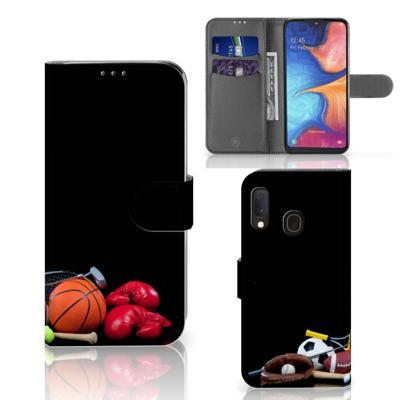 Samsung Galaxy A20e | Wallet Case | met Pasjes | Sports
