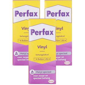 Perfax metyl speciaal - 3x - behanglijm/behangplaksel - 180 gram