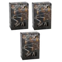 Kerstboomverlichting - Set van 3x stuks - warm wit - 20 leds - 2m - kerstversiering