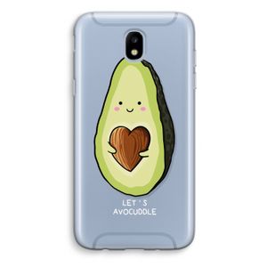 Avocuddle: Samsung Galaxy J5 (2017) Transparant Hoesje