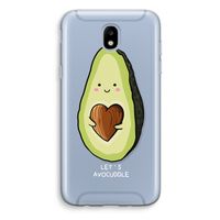 Avocuddle: Samsung Galaxy J5 (2017) Transparant Hoesje