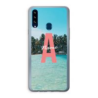Pacific Dream: Samsung Galaxy A20s Transparant Hoesje