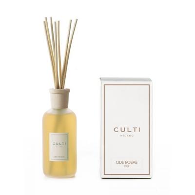 Culti Stile Classic Ode Rosae Geurstokjes White 250ml Culti Stile Classic Ode Rosae Geurstokjes White 250ml