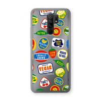 Fruitsticker: Xiaomi Redmi 9 Transparant Hoesje