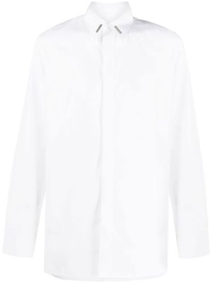 Givenchy chemise à détail métallique - Blanc