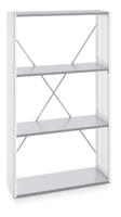 Bott Verso Stellingkast | Met 4 Legborden | RAL 7035 - 46003001.16 Bott Verso Stellingkast | Met 4 Legborden | RAL 7035 - 46003001.16