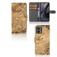 Motorola Edge 30 Neo | Bookcase | Marmer Creme