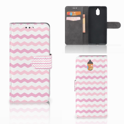Nokia 3.1 (2018) | Telefoon Hoesje | Waves Roze