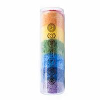 Geurkaars Stearine 7 Chakra's (100 Branduren)